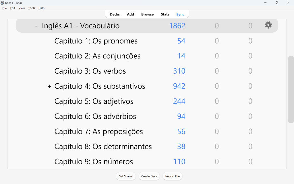 Ingles A1 Vocabulario Anki Ingles A1 Vocabulario Anki